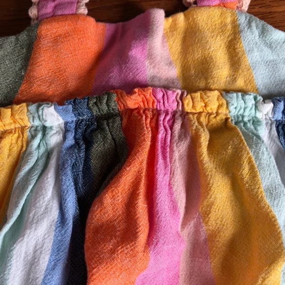 Tahari Colorful Striped Size 24 Month Sundress - Picture 6 of 12
